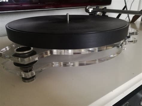 New Srm Tech Azure Clear Diy Turntable Using Rega Parts Just