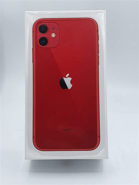 The display has rounded corners that follow a beautiful curved design, and these corners are within a standard rectangle. iPhone 11 Red 256GB | Blue Mobile Phone