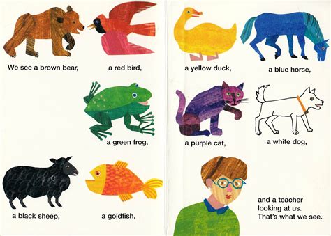 Reading Brown Bear Brown Bear What Do You See Out Loud To Your Kids