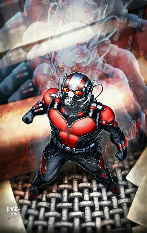 Antman Colored By Grandizer05 On Deviantart Arte De Marvel Dibujos