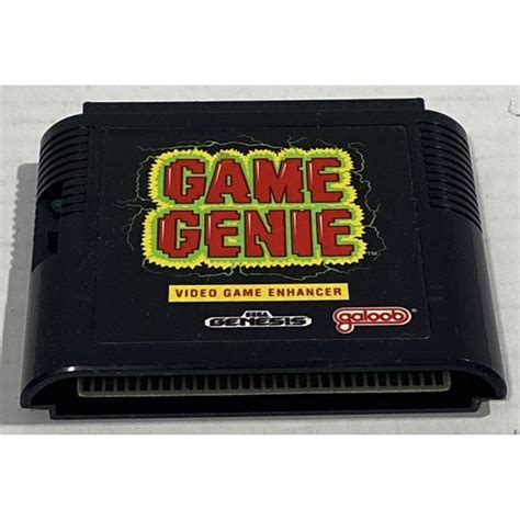Video Games And Consoles Sega Genesis Game Genie Video Game Enhancer