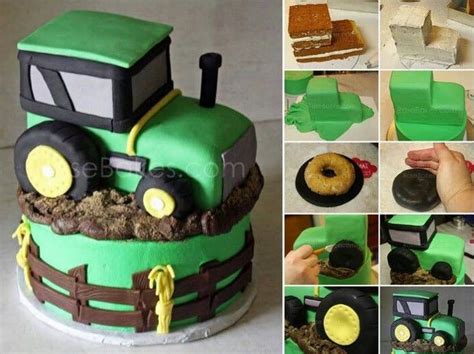 Le tutoriel du gâteau tracteur
