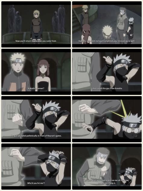 Funny Kakashi And Yamato Moment Naruto Movie Anybody Else Notice How