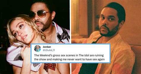 ‘the idol the weeknd defends gross sex scene