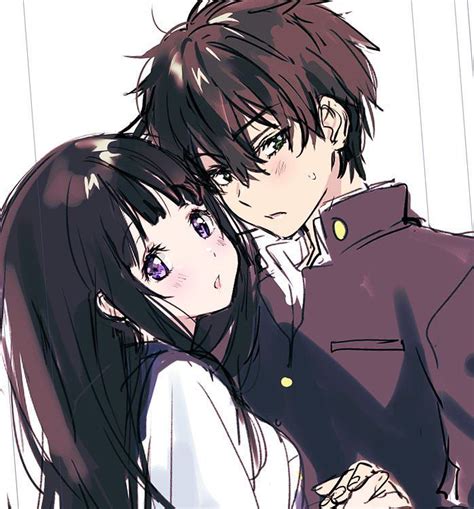 Hyouka Arte Anime Anime Casais Bonitos De Anime