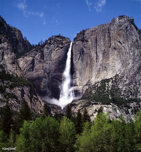 Spectacular Yosemite Falls Yosemite National Park Original Image Fro