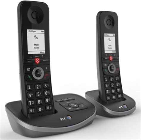 Bt Advanced Twin Double Home Cordless Phone Answer Machine Nuisance