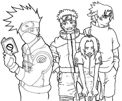 Pin On Naruto Coloring Pages