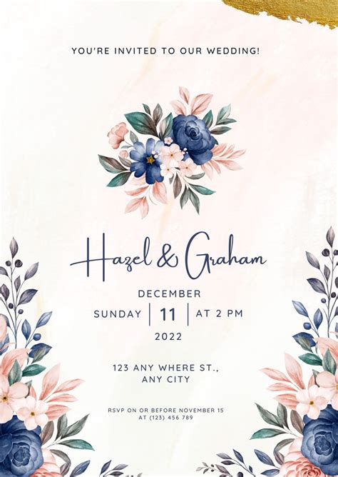 Plain Wedding Card Images