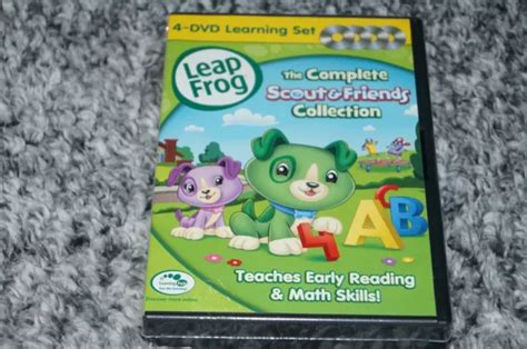 Leap Frog 4 Dvd The Complete Scout And Friends Collection 2013 Factory