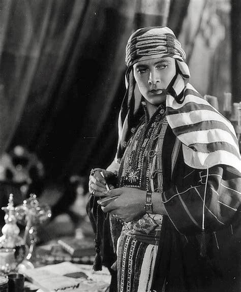 Vintage Photography Rudolph Valentino In The Son Of The Sheik