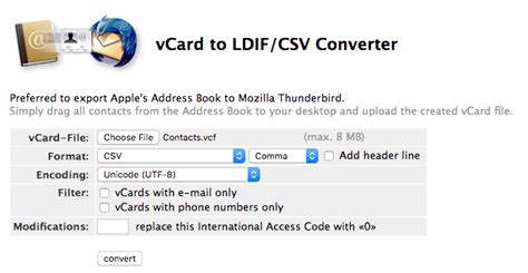 Convert Vcard To Csv File Aivast