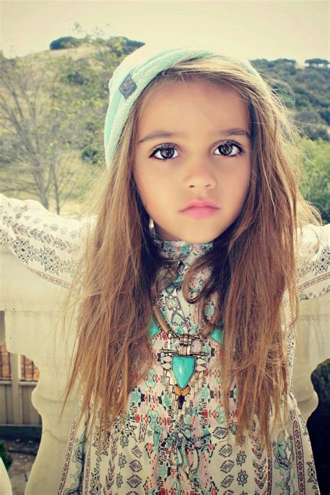 Pin By Pinner On Pretty Eyes And Hairstyles Little Girl Models