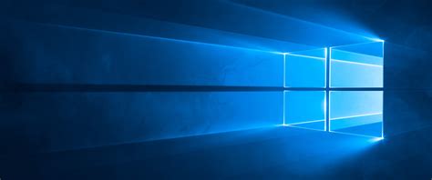 Wallpaper Shiny Windows 10 Blue Logo Resolution3440x1440 Wallpx