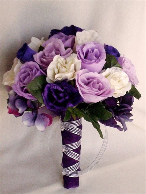 Cheap Silk Flower Bouquets For Weddings Wedding And Bridal Inspiration