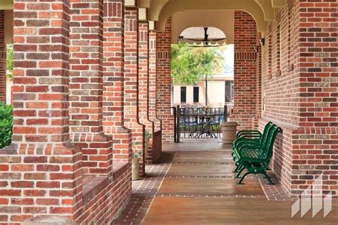 This front porch is designed with General Shale's ...