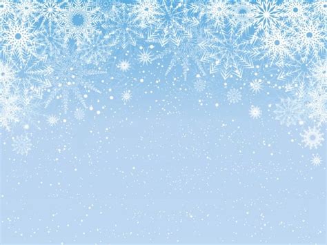 Snowy Light Blue Background Vector Free Download