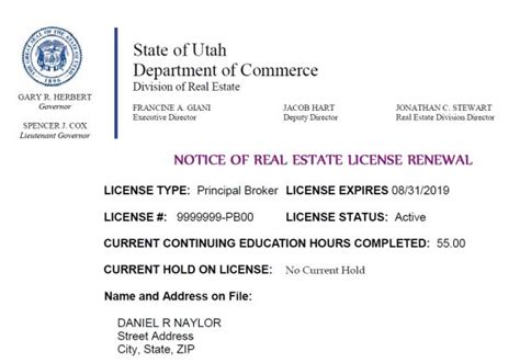 How Do I Renew My Real Estate License In Utah Institute Of Real