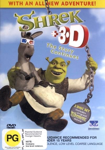 Shrek 3d The Story Continues Special Edition 2 Disc Set