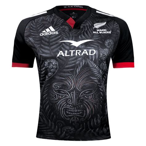Māori All Blacks Rugby Home Rugby Jersey by adidas in All blacks rugby Maori all