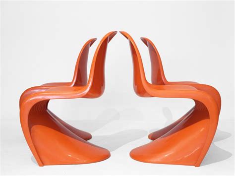 Verner panton orange phantom chair for innovation randers. Ruempelstilzchen | Panton Chair | Herman Miller | orange