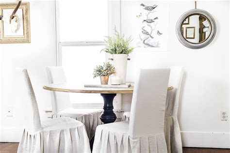 I iove how this one turned out! Pedestal Table Makeover - She Holds Dearly