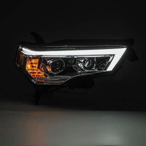 For 2014 2020 Toyota 4runner Led Drlsignal Chrome Projector Headlights
