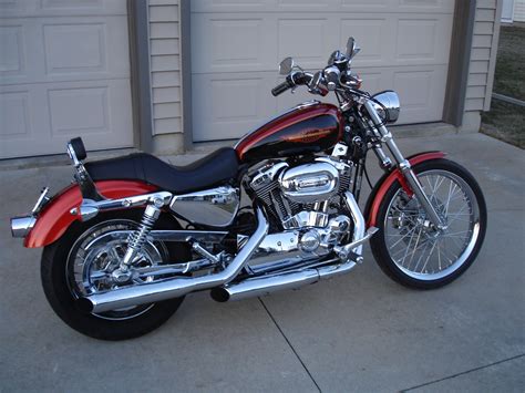 2005 Harley Davidson® Xl1200c Sportster® 1200 Custom Candy Orange