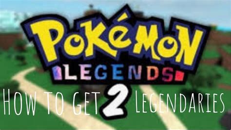 How To Get Some Legendaries In Pokemon Legends 2 Youtube