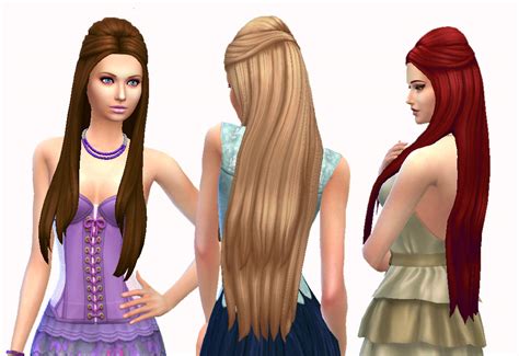 Sims 4 Very Long Hair Estaandco