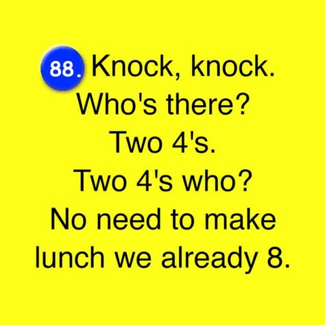 Top 100 Knock Knock Jokes Of All Time Page 45 True