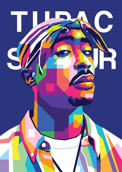 Tupac Shakur Posters And Prints By V Styler Printler