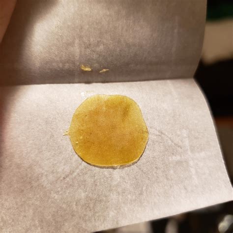 Purple Punch Flower Rosin Pressed 210°f 19 Yield Smells Incredible