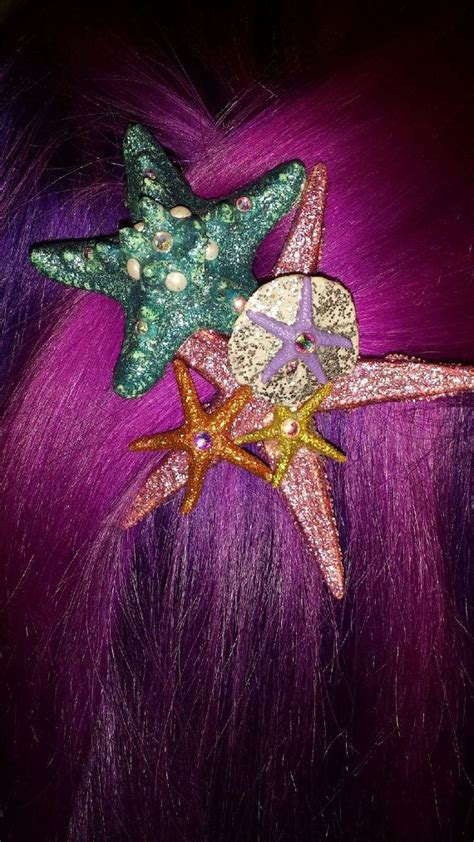 Starfish Mermaid Hair Clip By Mainstmagic On Etsy 3000 Mermaid