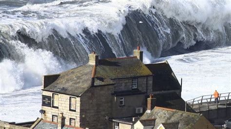 Chesil Coves Storm Ravaged Sea Wall Re Opens Bbc News