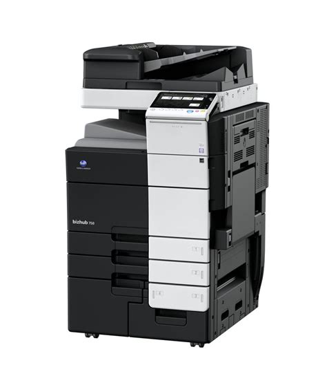 Pagescope ndps gateway and web print assistant have ended provision of download and support services. Konica Minolta bizhub 758 Mono MFP Printer / Copier