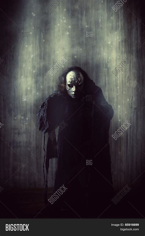 Scary Man Iron Mask Image And Photo Free Trial Bigstock