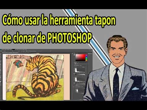 C Mo Usar La Herramienta Tap N De Clonar De Photoshop Youtube