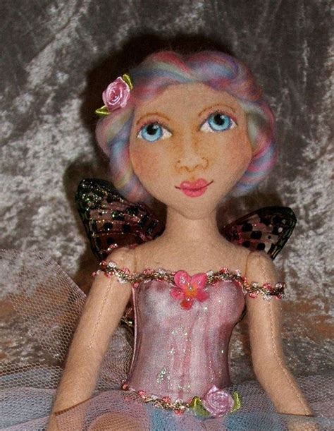 Beautiful One Of Kind Fairy Doll Hand Crafted By Sew Lyrical Fairy