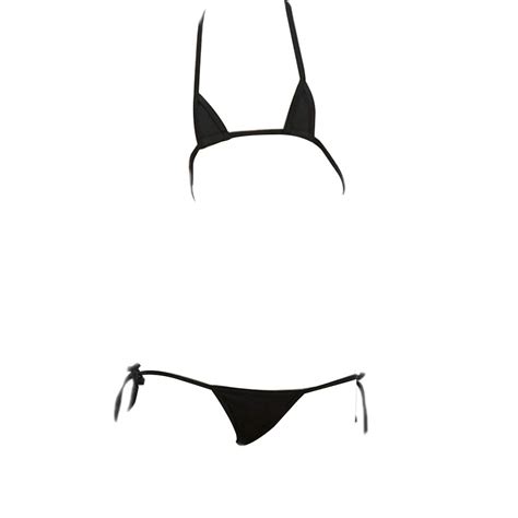 Yomorio Womens Micro Bikini Sexy Mini Triangle Bikini Japanese Lingerie With G String Thong Buy