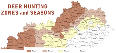 Kentucky Department Of Fish And Wildlife Deer Hunting Regulations