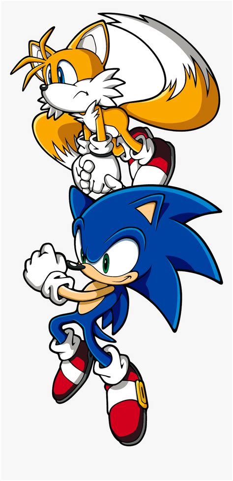 Has elements and abilities from sonic 3 as well. Sonic And Tails - Sonic The Hedgehog And Miles Tails ...