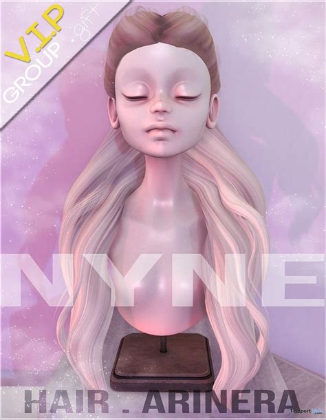Arinera Hair March 2019 Vip Group T By Nyne Teleport Hub Second