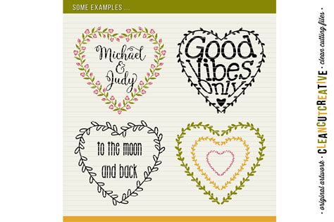 Download Silhouette Leaf Wreath Svg
