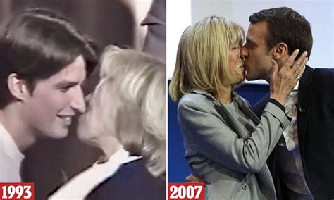 How Macron And His 64 Year Old Wife First Fell In Love Daily Mail Online