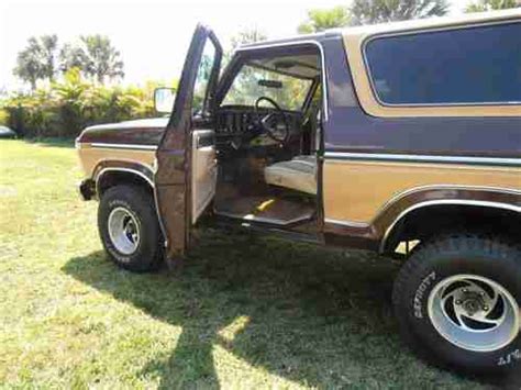 20 machined w/painted accents aluminum wheels. Find used 1979 Ford Bronco 4 wheel Drive in Fort ...