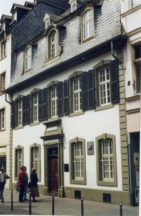 From monday, march 15, 2021. File:Karl Marx Haus Museum Trier, May 1995.jpg - Wikimedia ...