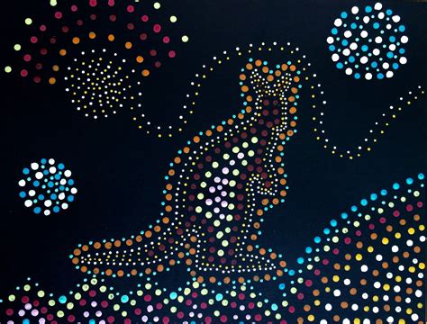 Kathy S AngelNik Designs Art Project Ideas Aboriginal Dot Art Lesson