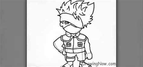 How To Draw Chibi Kakashi From Naruto Drawing