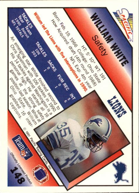 Find prices for 1991 pacific football card set by viewing historical values tracked on ebay and auction houses. 1991 Pacific Football Cards 1-248 +Rookies (A2628) - You Pick - 10+ FREE SHIP | eBay